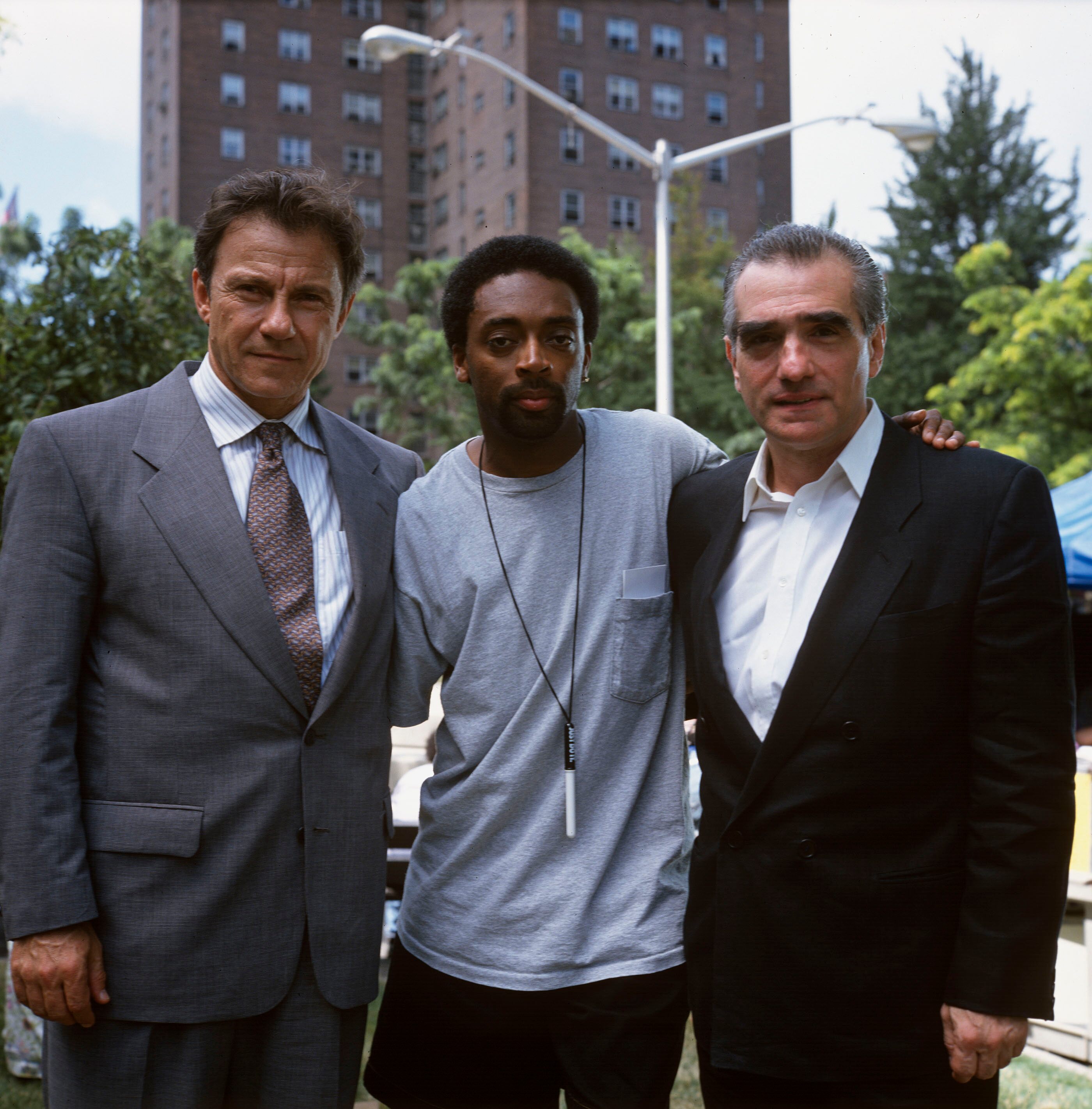 Harvey Keitel, Spike Lee and Martin Scorsese