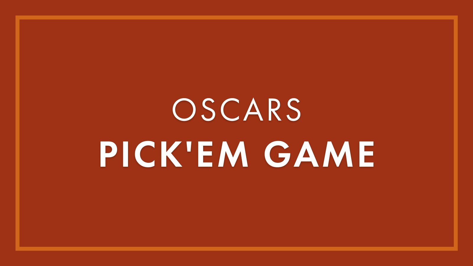 How To Watch The Oscars