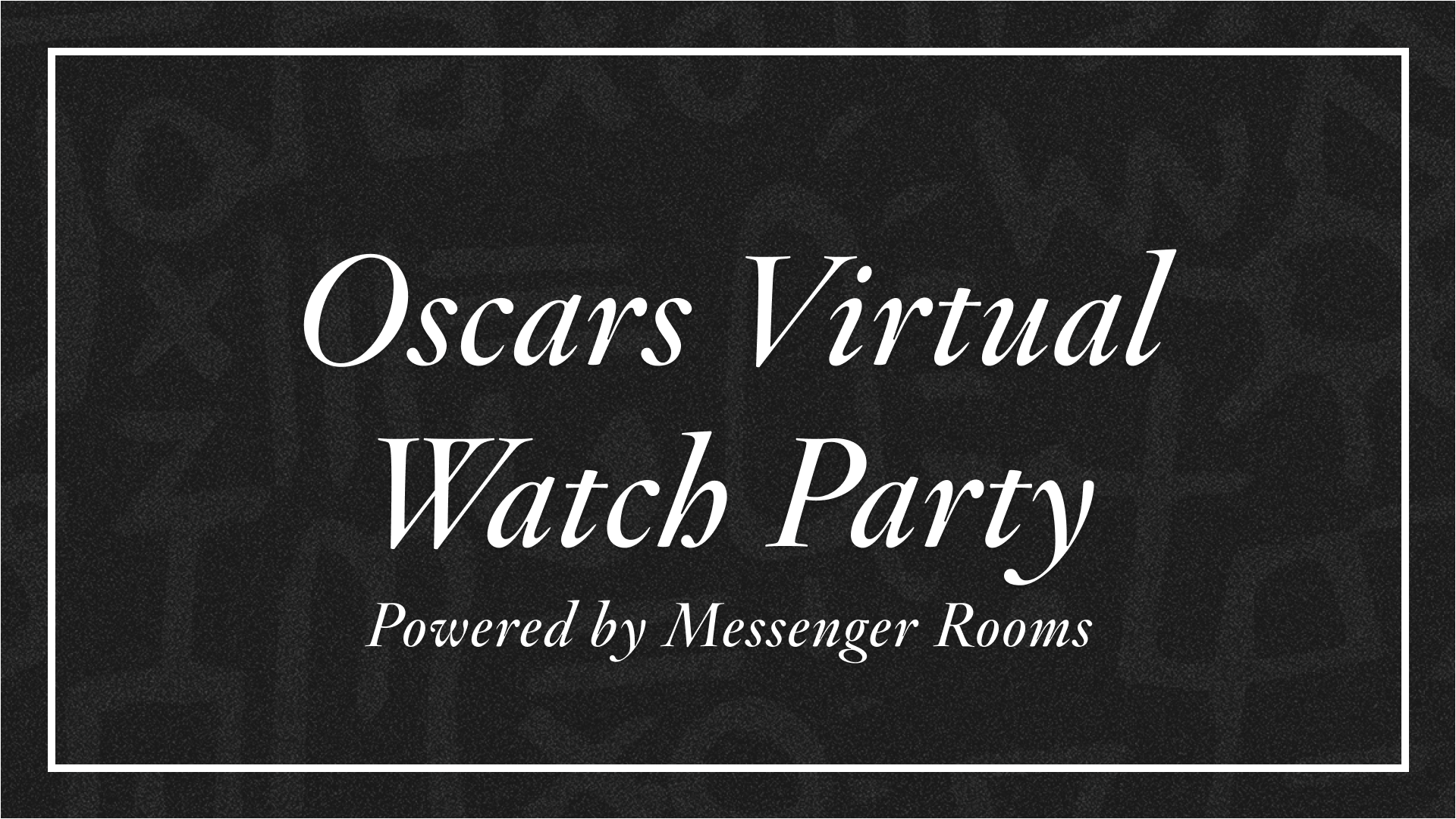 How to watch the oscars