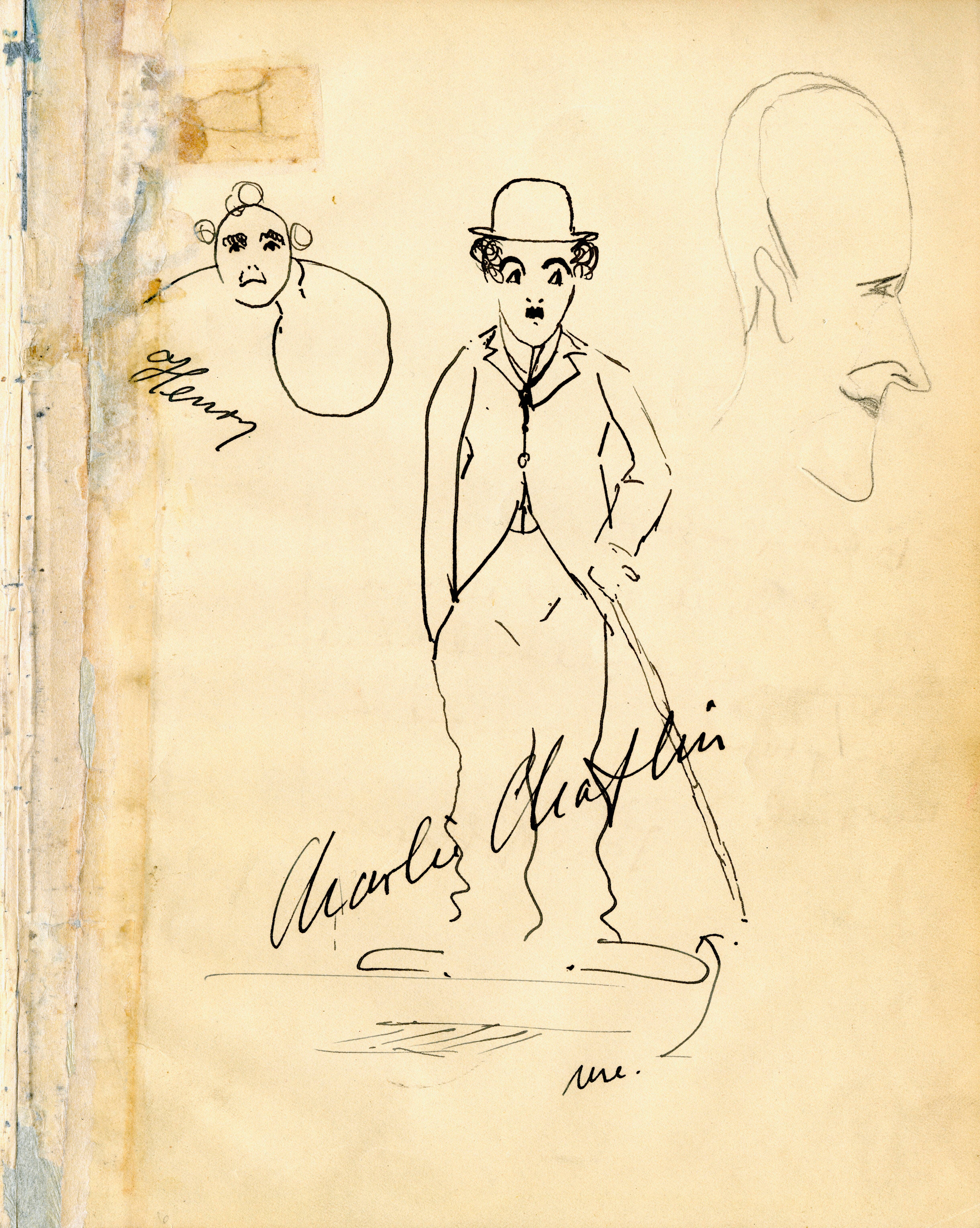 From the Harry Crocker papers. 