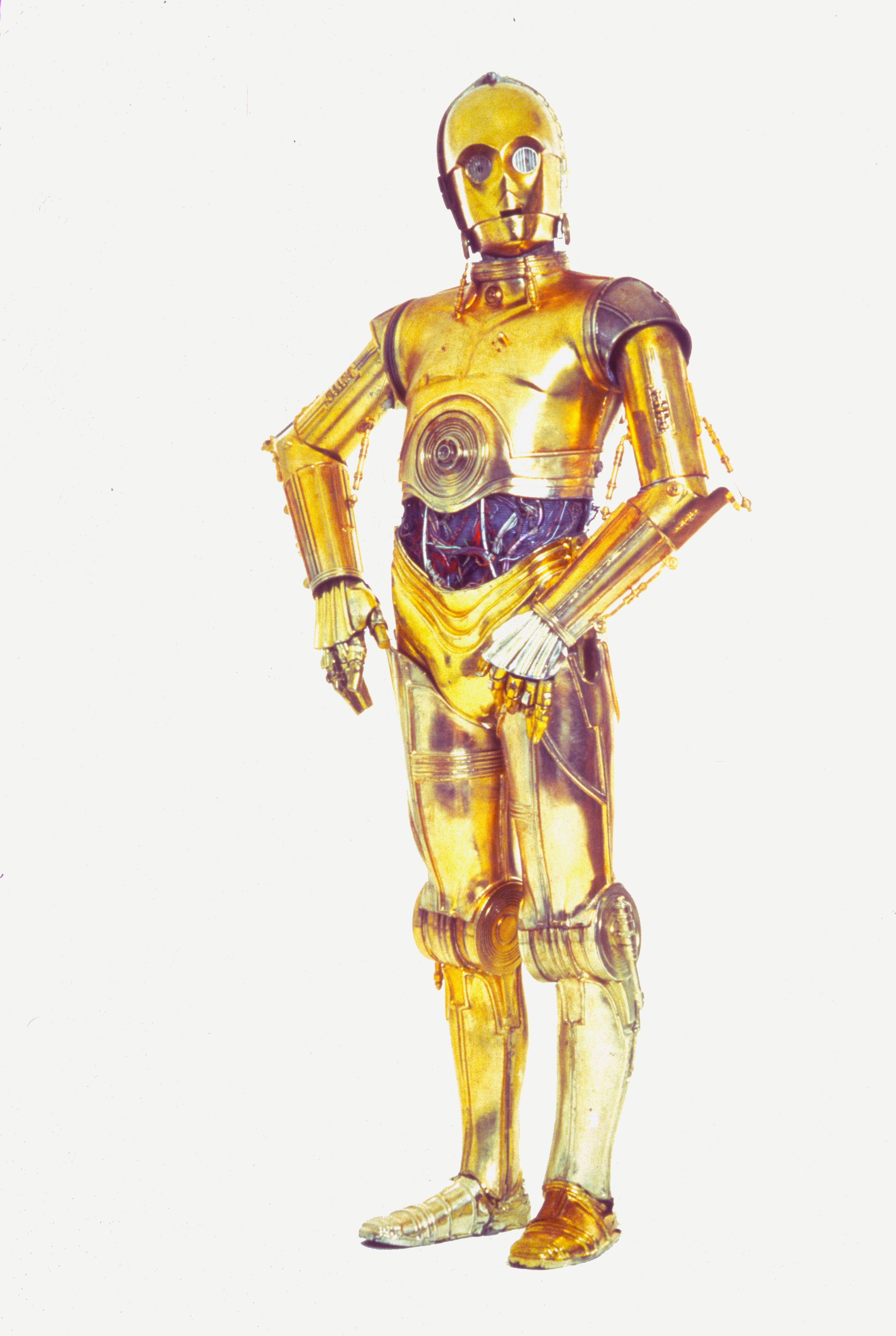 The Art Of Star Wars Barbican Centre Exhibition Display Poster 2000 C-3PO 