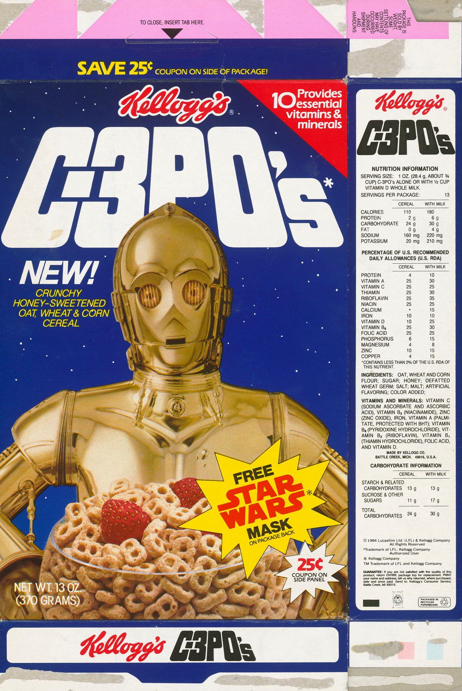 Cereal box