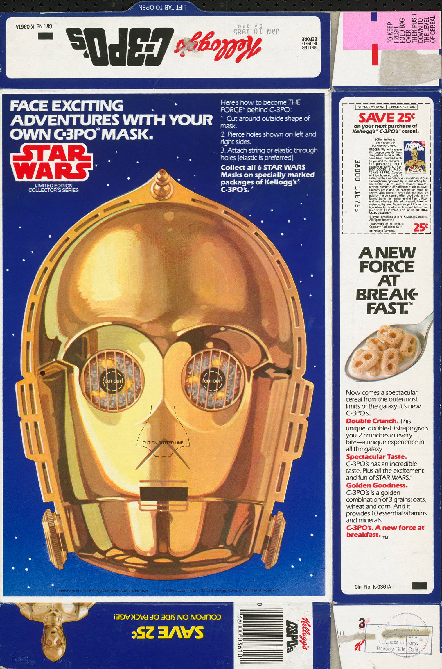 Cereal box