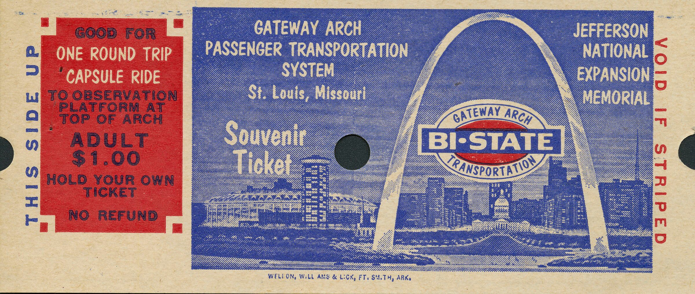 souvenir ticket