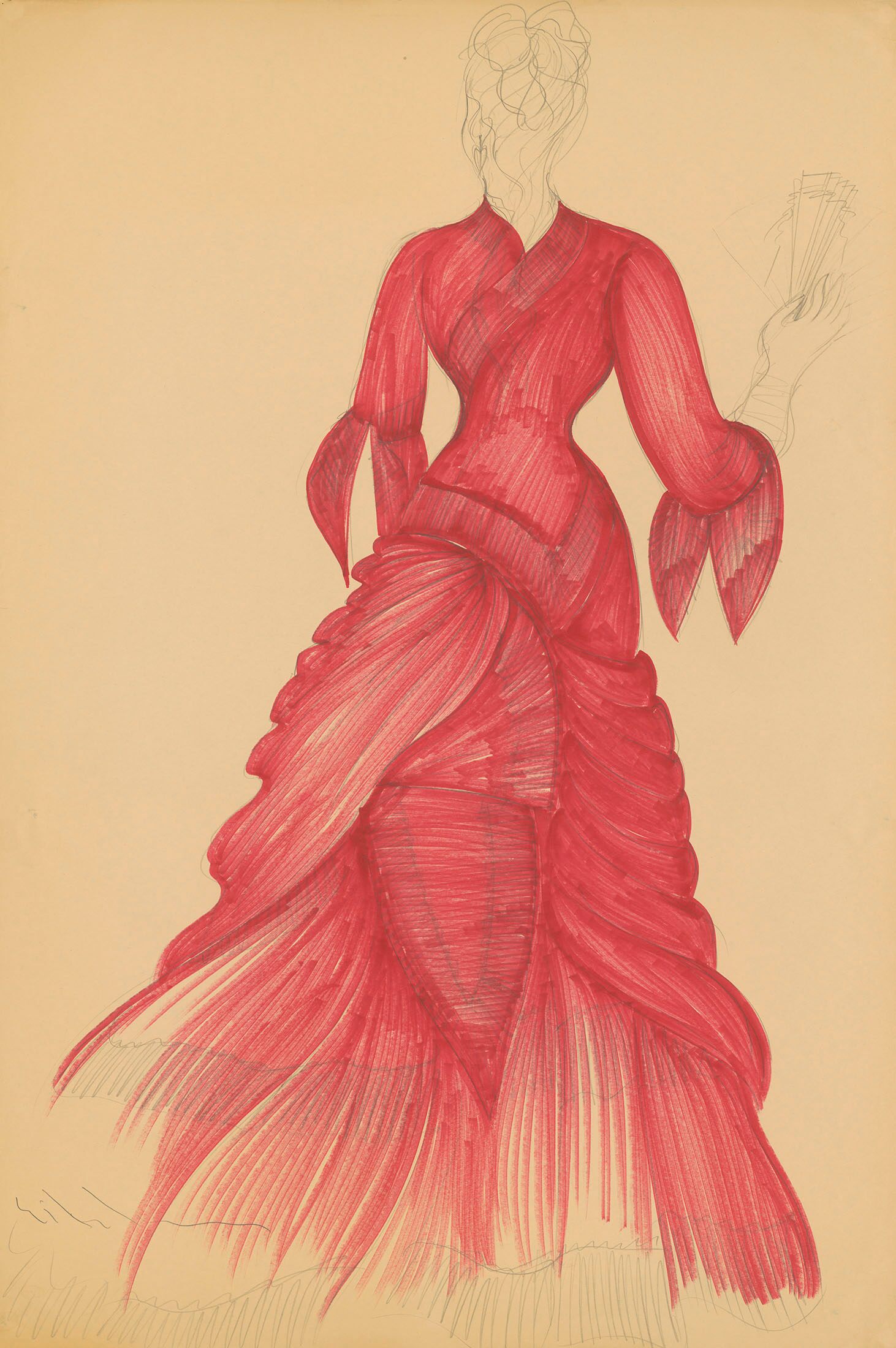 costume design drawing