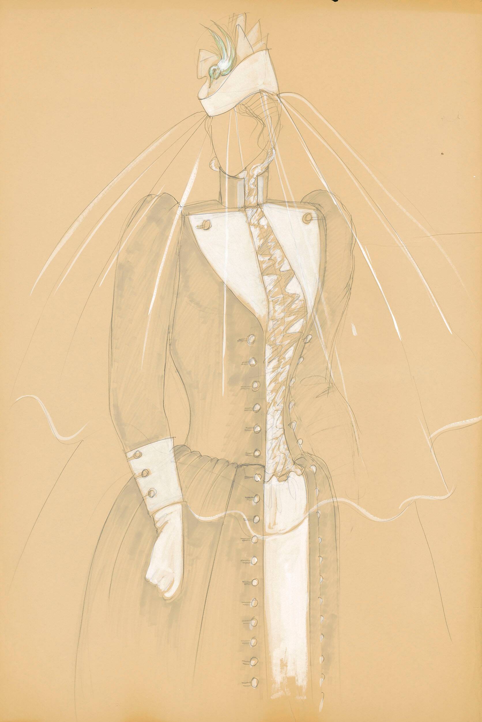 costume design drawing