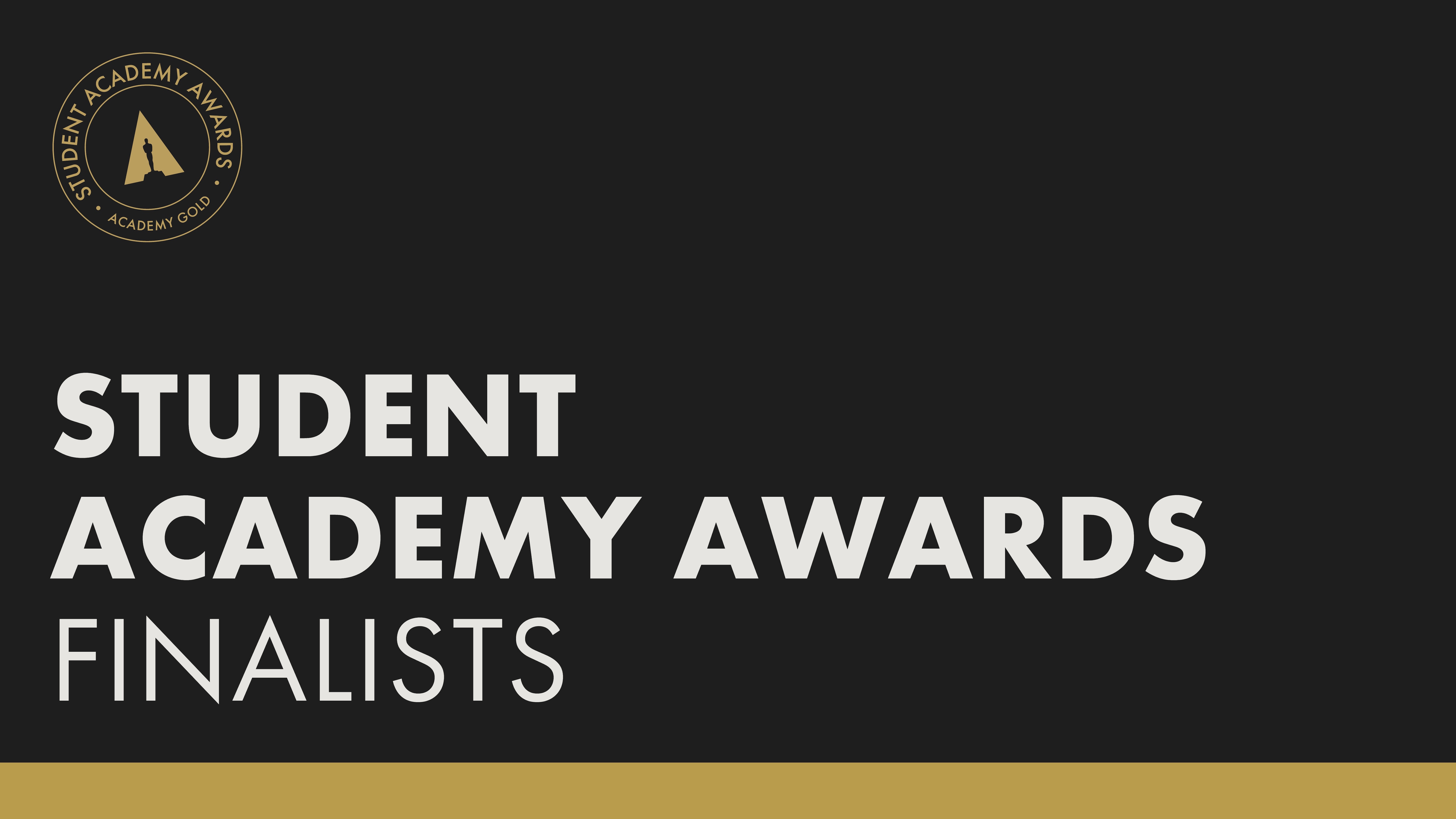 MEET THE 2024 STUDENT ACADEMY AWARDS FINALISTS Academy