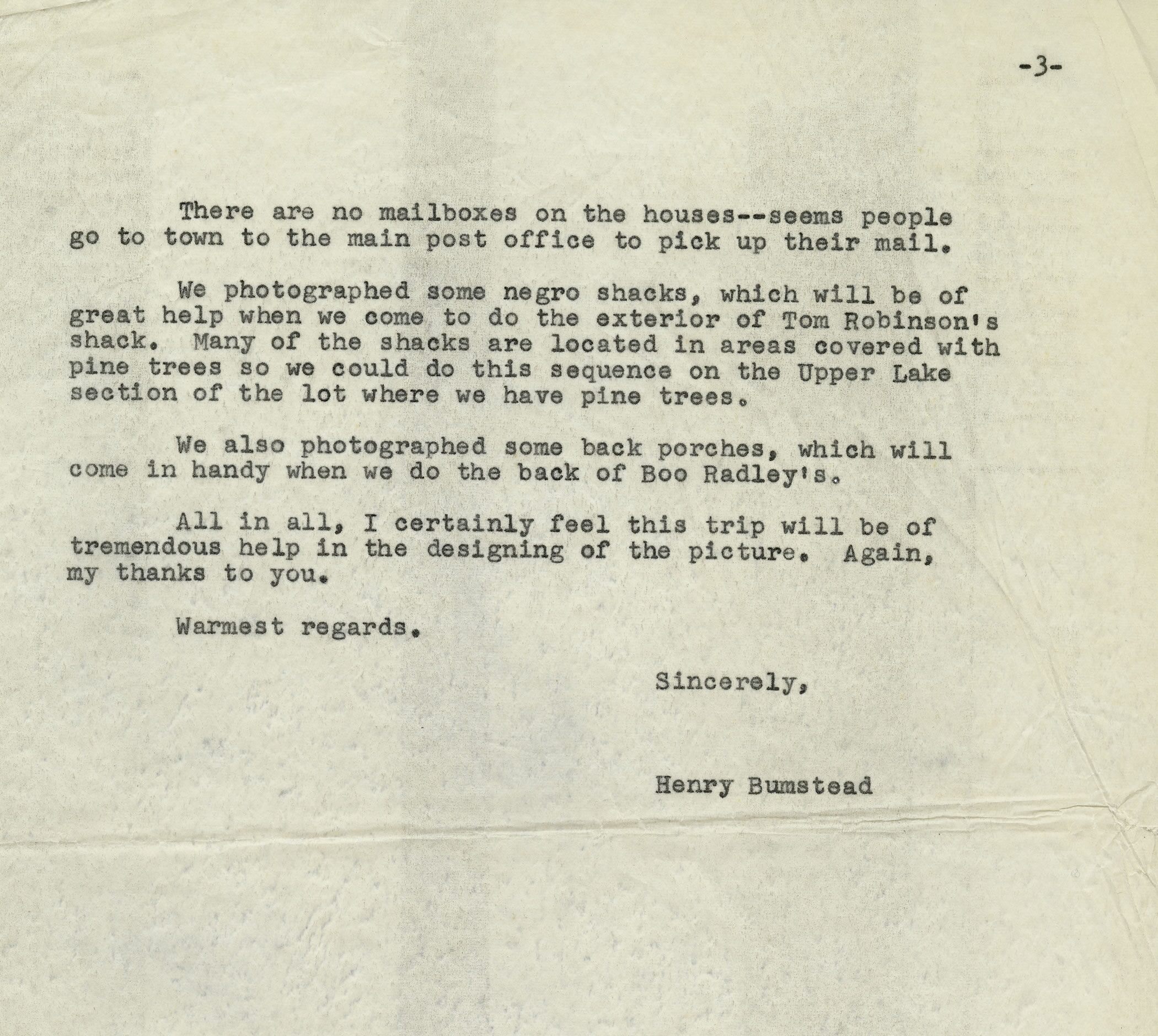 To Kill a Mockingbird