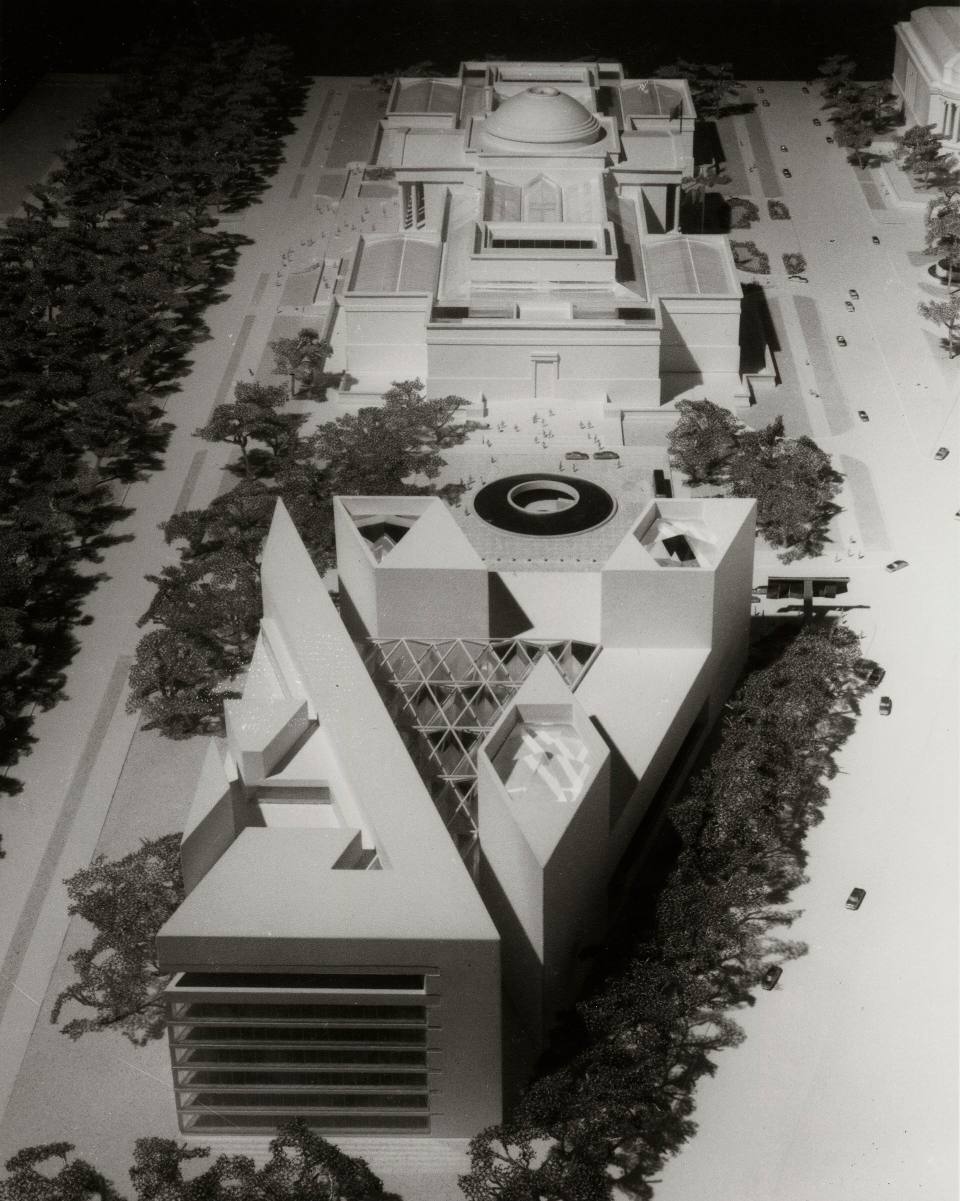 National Gallery of Art East Building model