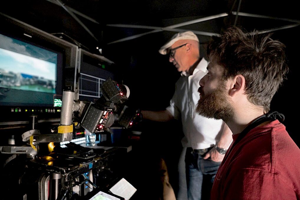 ACES on-set with top DIT and Workflow Supervisor Francesco Giardiello 