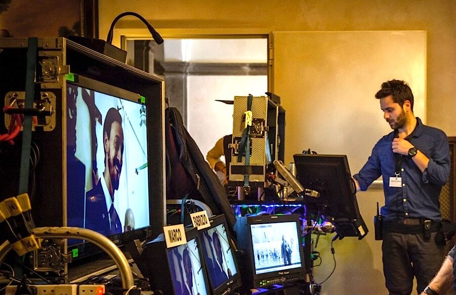 ACES on-set with top DIT and Workflow Supervisor Francesco Giardiello 