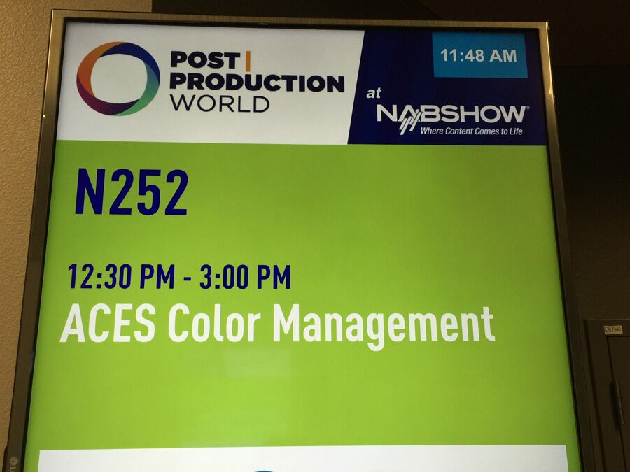 ACES at NAB 2016