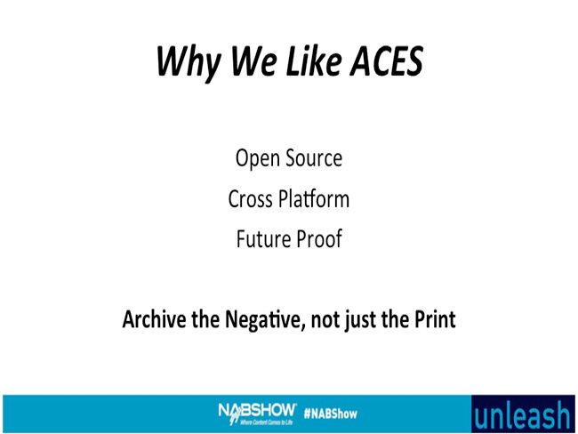 Aces at NAB 2016