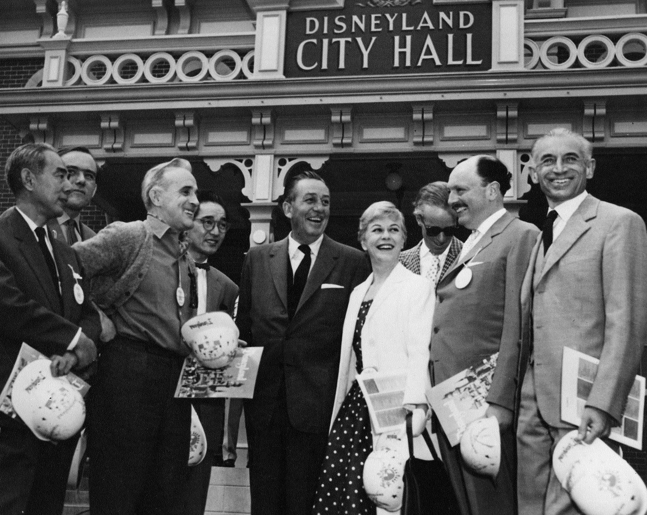 Walt Disney and Giulietta Masina