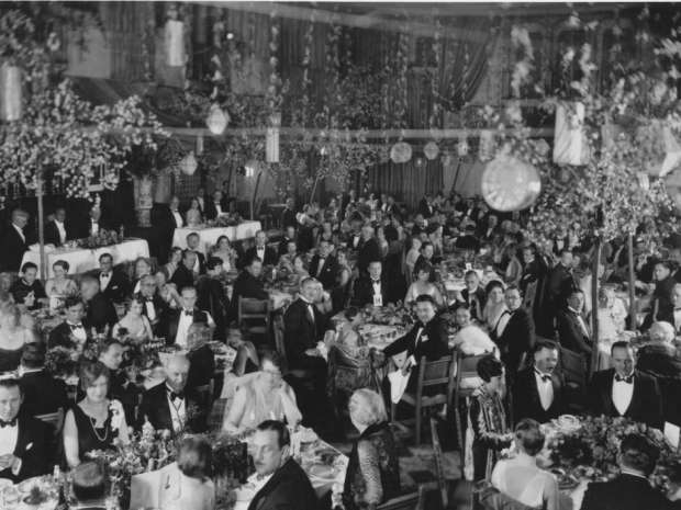 The first Academy Awards ceremony (The Oscars) was held