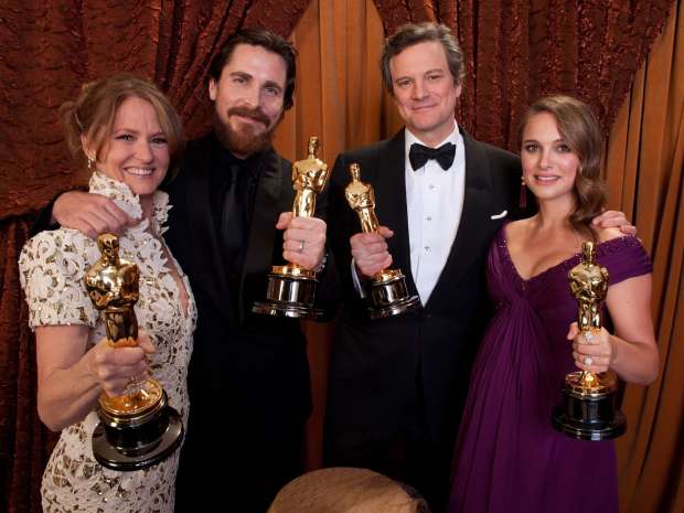 Melissa Leo, Christian Bale, Colin Firth, Natalie Portman