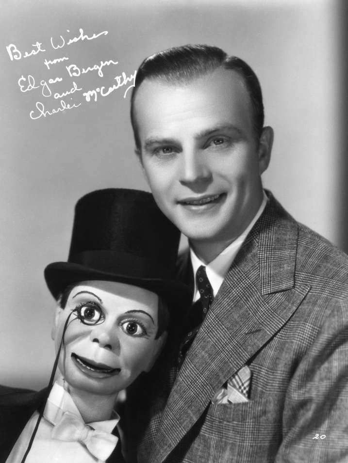 Edgar Bergen and Charlie McCarthy Edgar Bergen and Charlie McCarthy