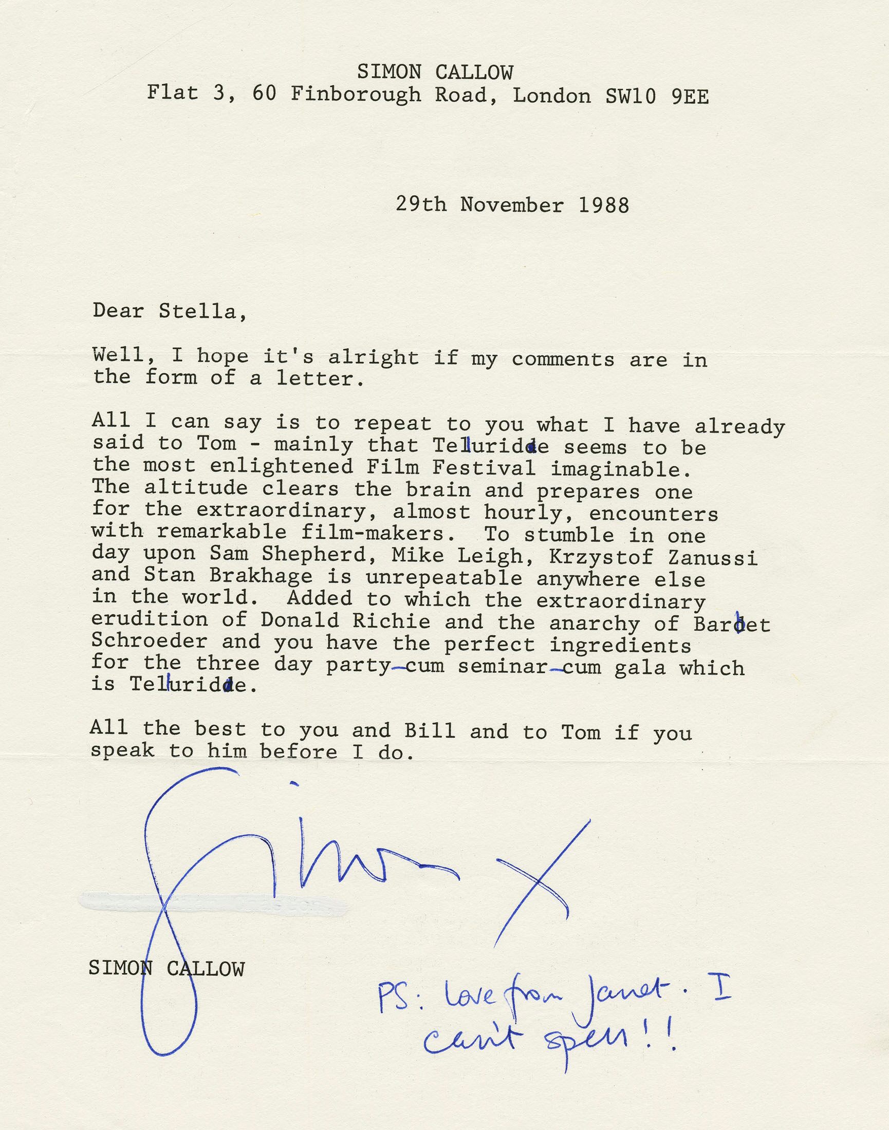 Telluride Film Festival 